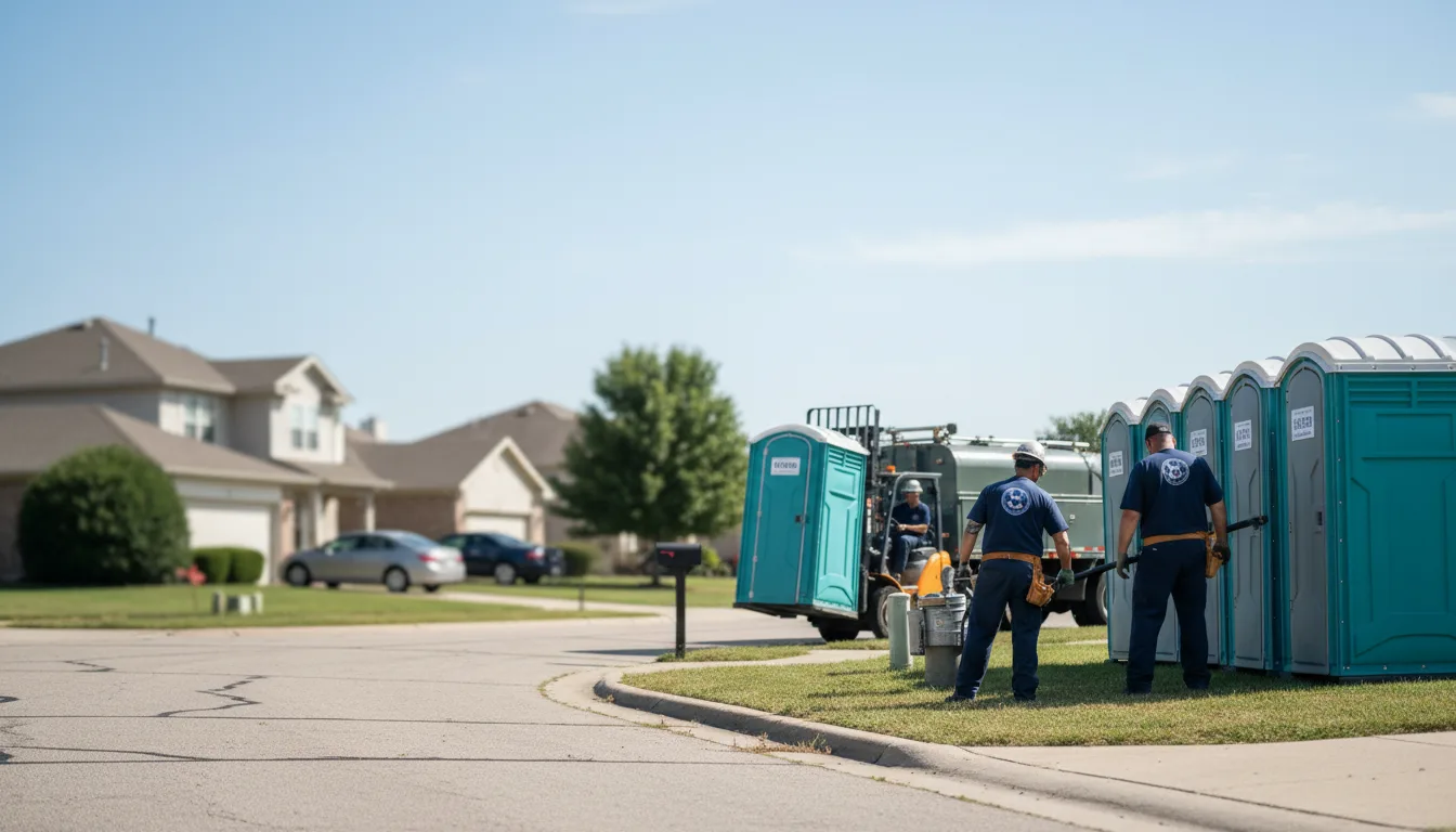 Porta Potty Rental in Bushton, KS near me